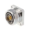 L29 7/16 Din Female Jack RF Coaxial Adapter with Flange Deck - 4