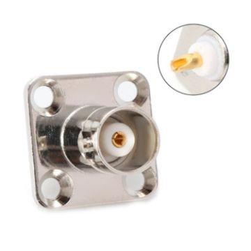 BNC Female Jack Panel Chassis, 4 Flange - 1
