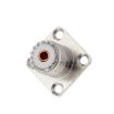 SO239 UHF Female Panel Mount Chassis Flange Adapter Cover - 3