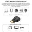 Mini HDMI Male to HDMI Female Adapter, Gold Plated (Black) - 5