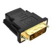 DVI-D 24+1 Male to HDMI 19 Female Adapter for Monitor/HDTV - 2