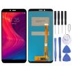 Lenovo K5 Play L38011 Black LCD Screen & Digitizer Assembly - 1