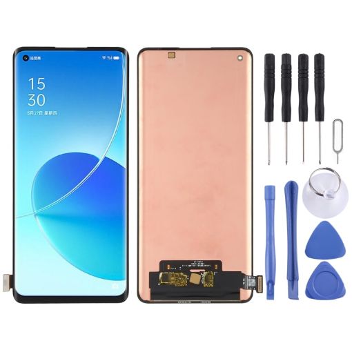 Original AMOLED LCD Screen for OPPO Reno6 Pro/Pro+ 5G Assembly - 1