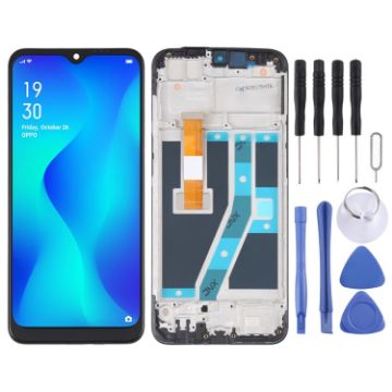 OPPO Realme C2/A1k LCD Screen & Digitizer Assembly With Frame - 1