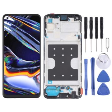 LCD Screen & Digitizer Assembly With Frame for OPPO Realme 7 Pro - 1