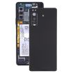 Sony Xperia 5 II Battery Back & Camera Lens Cover - Black - 1