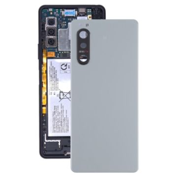 Sony Xperia 5 II Grey Battery Back Cover with Camera Lens Cover - 1