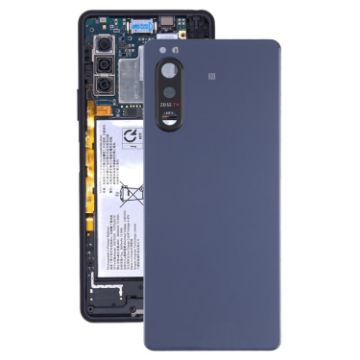 Sony Xperia 5 II Blue Battery and Camera Lens Back Cover - 1