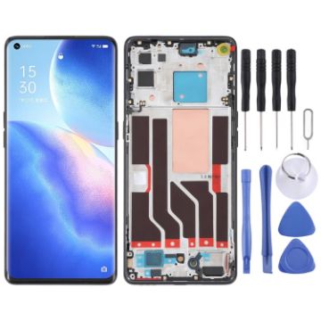 Original OPPO Reno5 Pro 5G LCD Screen & Digitizer Assembly (Black) - 1