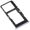 SIM + Micro SD Card Tray for TCL 10L/10 Lite T770H T770B (Silver) - 2