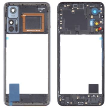 TCL 30+ Original Black Middle Frame Bezel Plate - 1