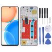 Honor X8 Original LCD Screen Digitizer Assembly with Frame (Pink) - 1