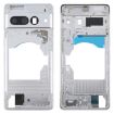 Google Pixel 7 Pro Silver Front Housing LCD Frame Bezel Plate - 1