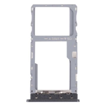 TCL 20 XE Original SIM & Micro SD Card Tray (Black) - 1