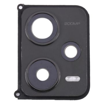 Xiaomi Redmi Note 12 Pro+ Back Camera Lens Frame, Black - 1
