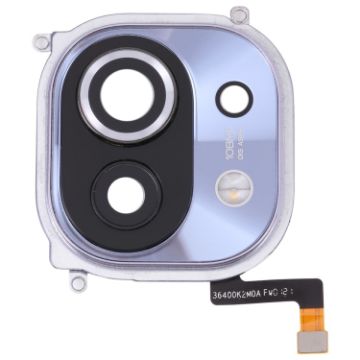 For Xiaomi Mi 11 Purple Back Camera Lens Frame - 1