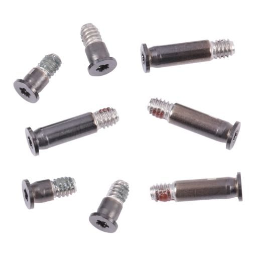 MacBook Pro Retina 16.2" A2485 2021 Bottom Cover Screws Set (Grey) - 1