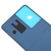 Original TCL 40 NxtPaper 4G Blue Battery Back Cover - 5