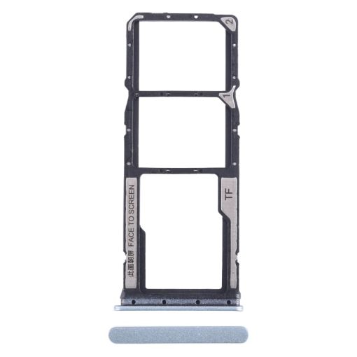 Xiaomi Redmi 13C Blue SIM & Micro SD Card Tray Replacement - 1