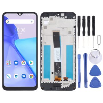 Umidigi Power 5 Black LCD Screen & Digitizer Assembly with Frame - 1