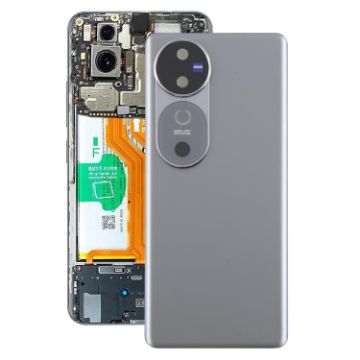 Vivo V40 Gray Battery Back Cover with Camera Lens Cover - 1