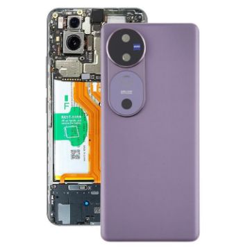Vivo V40 Purple Battery Back & Camera Lens Cover - 1