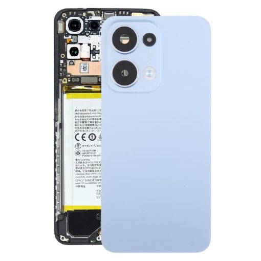 OPPO Reno13 Original Baby Blue Battery & Camera Lens Back Cover - 1