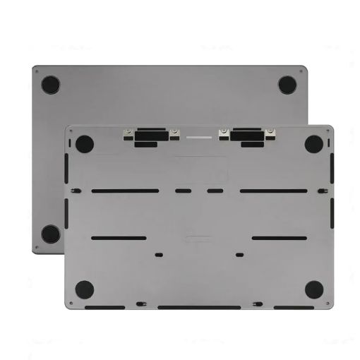 Grey Bottom Cover Case for MacBook Air Retina 13.6 M2 A2681 2022 - 1