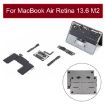 Silver Bottom Cover Case for MacBook Air Retina 13.6 M2 A2681 - 2