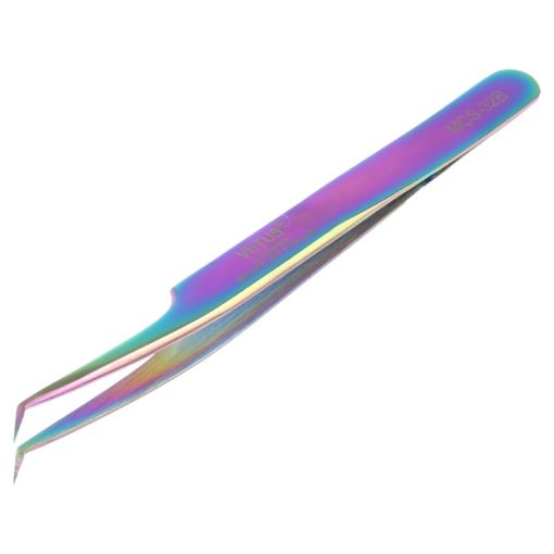 Vetus MCS-32B Curved Tweezers - Bright Color Edition - 1
