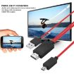 2m Micro USB MHL to HDMI Adapter Converter Cable 1080P HD - 6