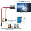 2m 1080P Micro USB MHL to HDMI HDTV Adapter Converter Cable - 4