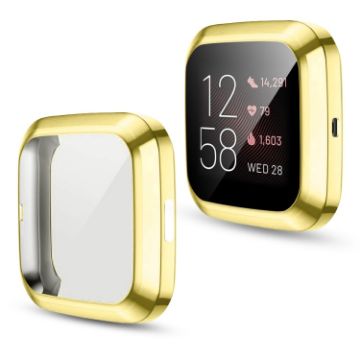 Fitbit Versa 2 Gold Plating TPU Protective Shell - 1