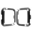 Fitbit Versa/Lite Double-Row Diamond Protective Shell (Black) - 3