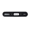 Type-C 5-in-1 HUB: HDMI, VGA, USB 3.0, Audio, PD (Grey) - 3