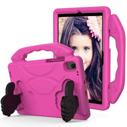 Galaxy Tab A7 10.4 (2020) Kids Case with Bracket (RoseRed) - 1
