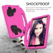 Galaxy Tab A7 10.4 (2020) Kids Case with Bracket (RoseRed) - 5