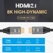 8K 120Hz HDMI2.1 High Dynamic HD Cable, 1m Length - 4