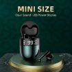 J28 TWS Bluetooth Earphones LED Display HIFI Sport (Green) - 4
