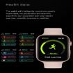 FK99 Plus Smart Watch: 1.75" IPX7, Bluetooth Call, Monitor, Pink - 4
