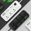 T17 3000W Smart Timing Socket with USB Fast Charging, 2m, US Plug - 3