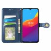 Ulefone Note 10 Blue Leather Case: Stand, Wallet, Card Slot & Lanyard - 3
