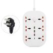 T21 PD3.0 + QC3.0 3000W High Power Multi-Hole Socket, AU Plug - 2