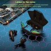 TWS-G11 Bluetooth 5.0 Low Latency Gaming Earphones with LED - 3