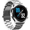 N58 IP67 Smart Watch - 1.28" Touch Screen, Stainless Steel Silver - 2