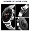 N58 IP67 Smart Watch - 1.28" Touch Screen, Stainless Steel Silver - 5