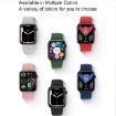 I7 Mini Smart Watch, 1.62" Color Screen, IP67 Waterproof, Blue - 4