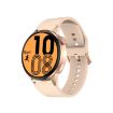 DT4 Pink 1.36" Color Screen Smart Watch with Silicone Band - 1