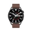 DT3 Max 1.36" Smart Watch with Leather Band and Color Screen (Black) - 2