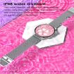 DT3 Mini Smart Watch 1.19" Steel Band Color Screen (Black) - 3